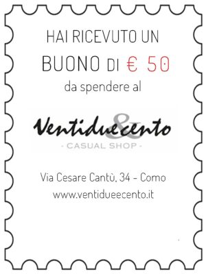 Buono_50_euro_Casaul_Shop_Como